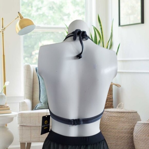 NWT- BODY GLOVE BIKINI TOP• Size S on tag (equals 32C fit) - Picture 3 of 11